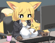 無表情OLメスケモ