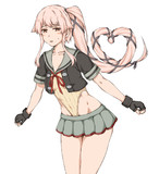 ハイレグ制服の由良
