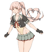 ハイレグ制服の由良