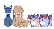 ねこいぬかえる