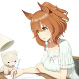 座学も頑張るマーちゃん