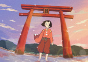 平家物語 びわ ファンアート