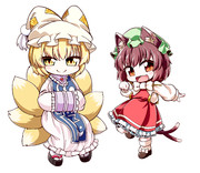 ちまっこい藍様と橙
