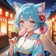 着物と飴