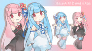 ふんわり琴葉姉妹立ち絵