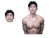 なんか嫌そうな表情をする真・肉体派食パンマン.png