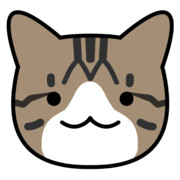 【素材】キジ白ハチワレ２素材・透過素材・白縁取り【フリー素材処くらげや】