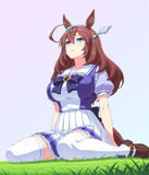 マスターがくるまでスリープモードのブルボン