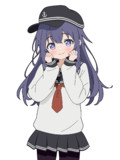 レディーの可愛いポーズ