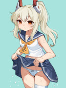 びしょ濡れの綾波