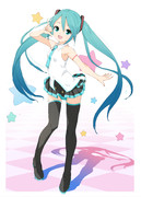 Lat式ミクを２D化してみた その128