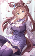 桜とブルボン