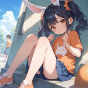 ウサギの女の子「メイベルちゃん」