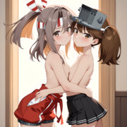 ＡＩ瑞鳳&龍驤①【乳合わせ】