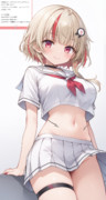 白セーラーなユニちゃん！