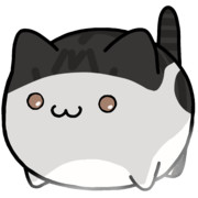 【素材】ぱっつん前髪キジ白猫・茶目・マップ隠し・下からライティング【フリー素材処くらげや】