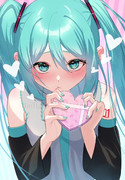 バレンタインデーのミクちゃん