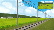 【MMD】流れる田園風景