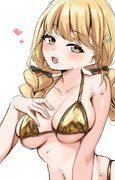 金ビキニことね