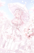 桜と天使