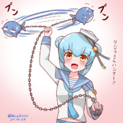 質量兵器を装備したサムちゃん