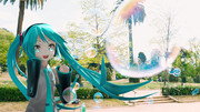 ミクさんと公園へお出かけ♬*°