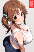 とときんのおっぱい、下から見るか、上から見るか