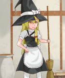 魔理沙と箒
