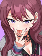 舌ピギャル色花梨パイセン