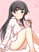 わんどろ彼シャツのあがのん
