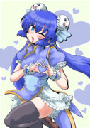 今日のチャイナドレス