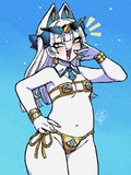 オレさまのゴールデンな水着ですわよ〜ッ！！
