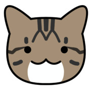 【素材】キジ白素材・透過素材・白縁取り【フリー素材処くらげや】