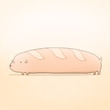 French bread dog
