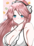 水着ポニテめたん