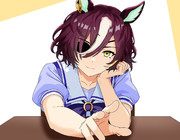 ウマ娘　タニノギムレット　誕生日記念イラスト2025