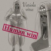 天然痘ウイルス（バリオラウイルス）擬人化