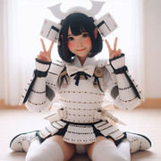 AI画像　アーマードきりたん