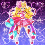 【プリキュア絵】笑顔ニッコリ、キュアアイドルちゃん♪