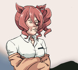 後方腕組みウマ娘
