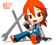 【MMD】5月5日15周年！媛次ニア誕生日【ニコニコ技術部】