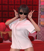 自称清純派美少女のアルバイト