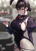 蠱惑の競泳バニー
