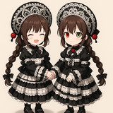 Chat GPTに書いて貰った双子