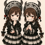 悪巧み中