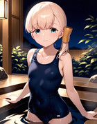 スク水…シャルンホルストさん？