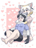 アライさん豚鼻でもかわいいですねー