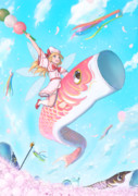 桜の海を征け