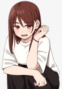 「何？見惚れちゃった？」