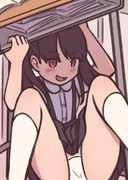 【今日のラフ】バレバレのかくれんぼ